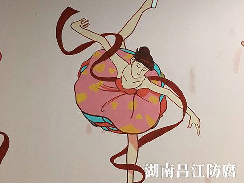 捷藝舞蹈室墻繪 (5)